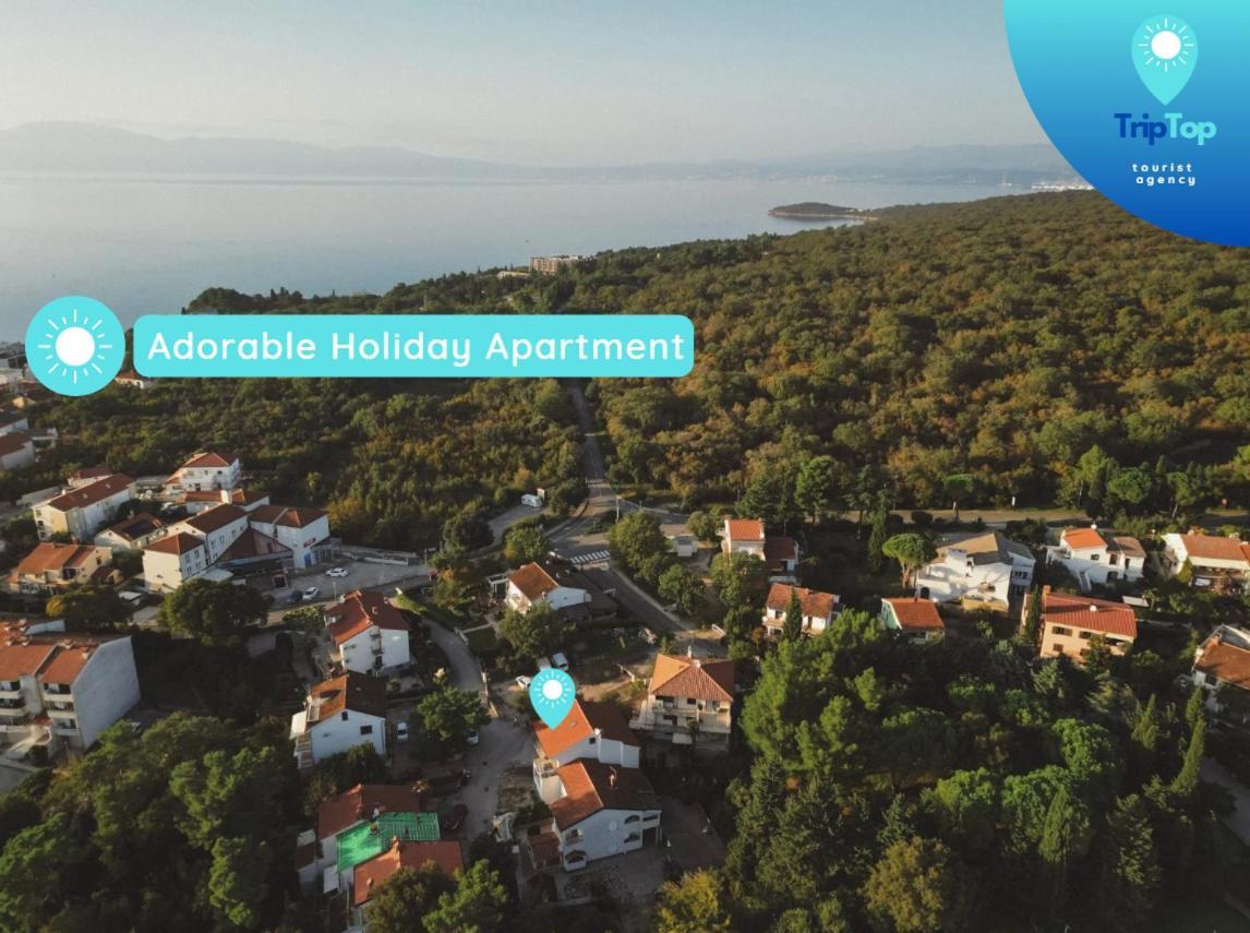 Adorable Holiday Apartment Malinska Exterior photo